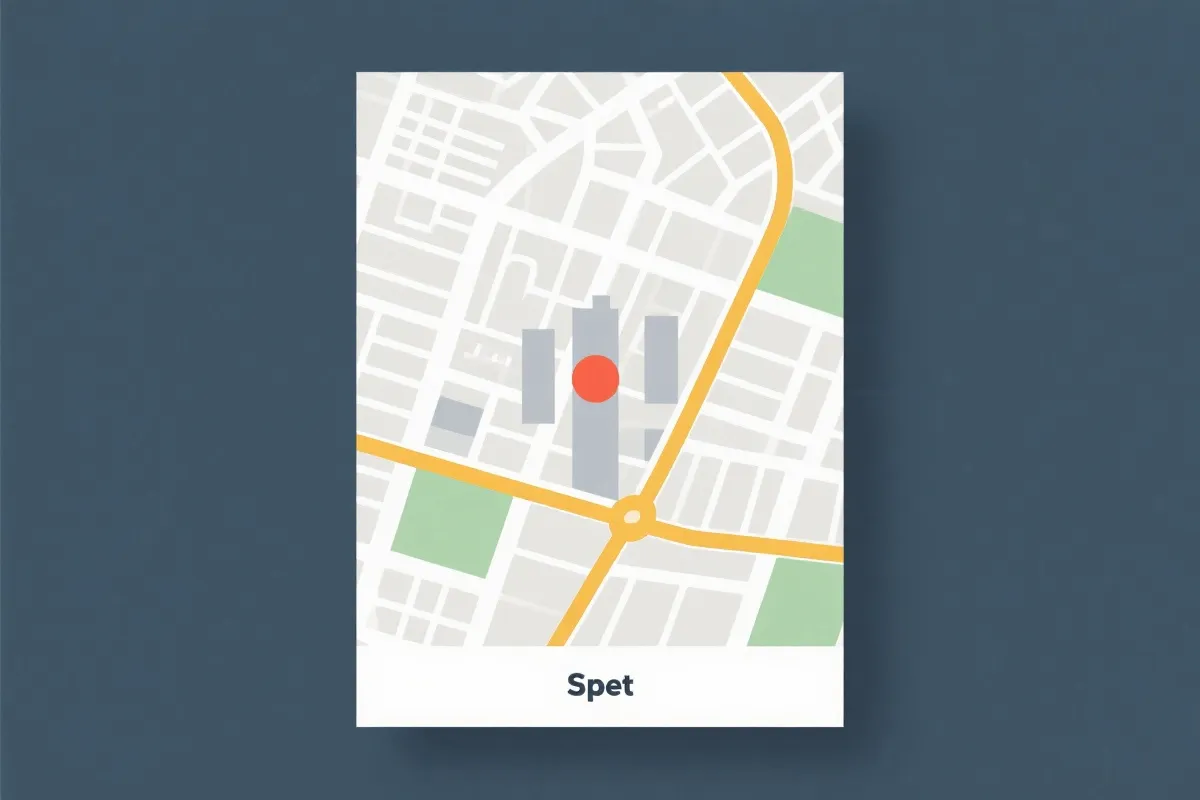 公司位置示意图